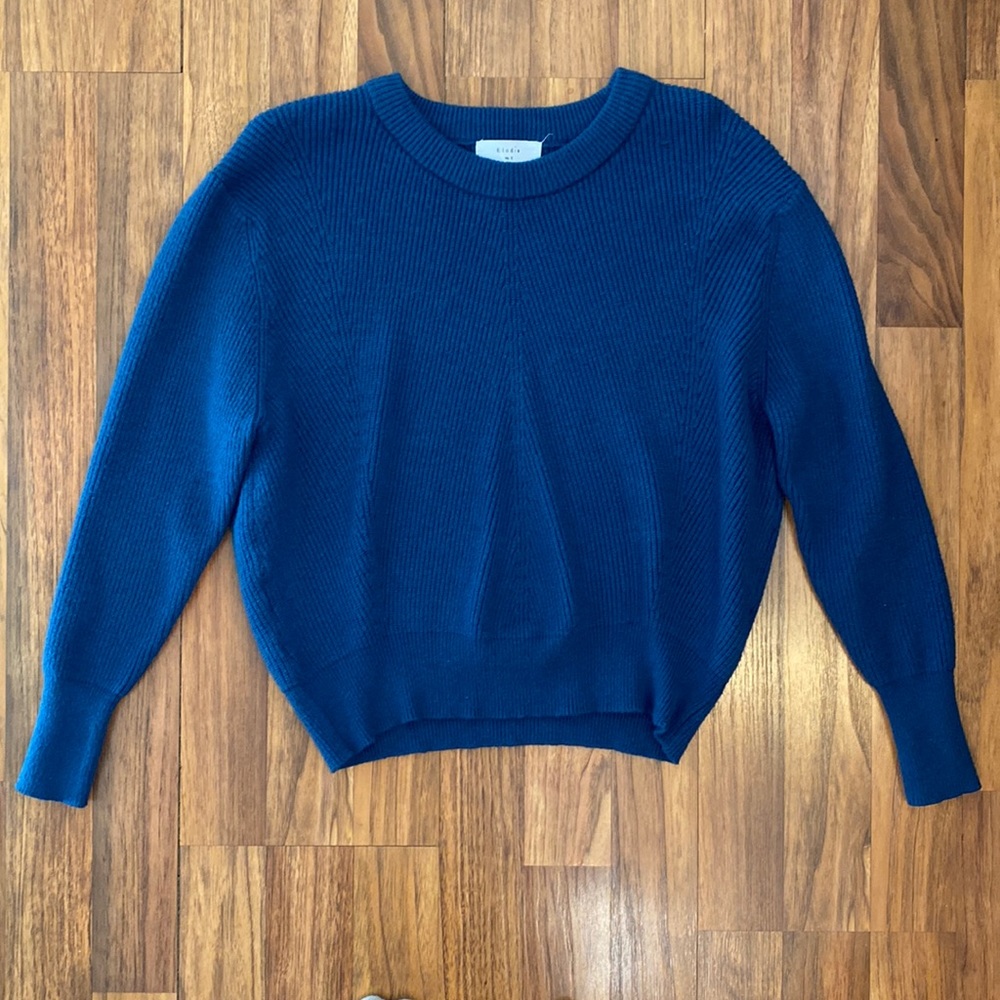 Teal sweater
